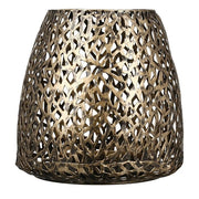 PURLEY SVEČTURIS H20CM, D20CM, ANTĪKĀ ZELTA KR., METĀLS