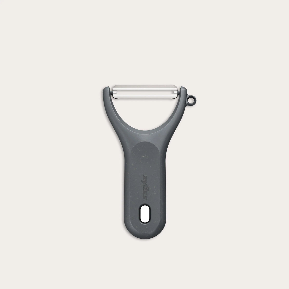 ZYLISS PEELER 14CM, Y-TYPE, RECYCLED STRAW PLASTIC/STAINLESS STEEL
