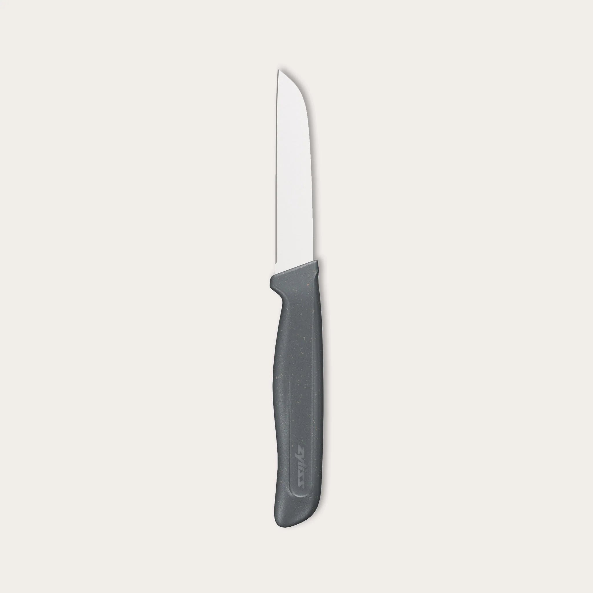 ZYLISS VEGETABLE CUTTING KNIFE 9CM, RECYCLED STRAW PLASTIC/STAINLESS STEEL
