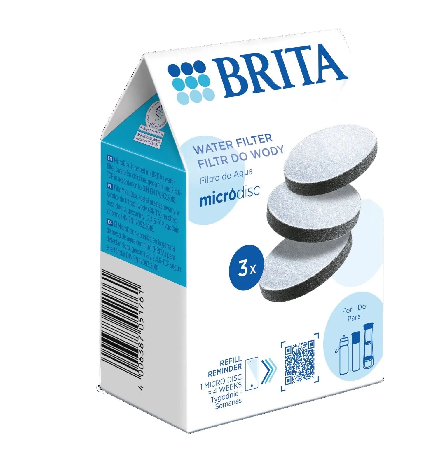 MICRO DISC FILTRA KĀRTRIDŽU KOMPL.3GB.