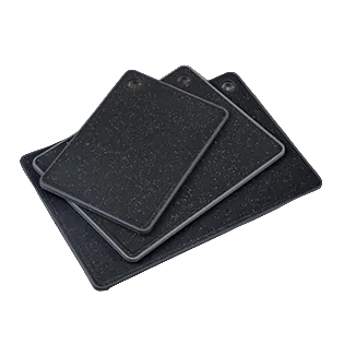CUTTING BOARD SET, 3 PCS, PLASTIC