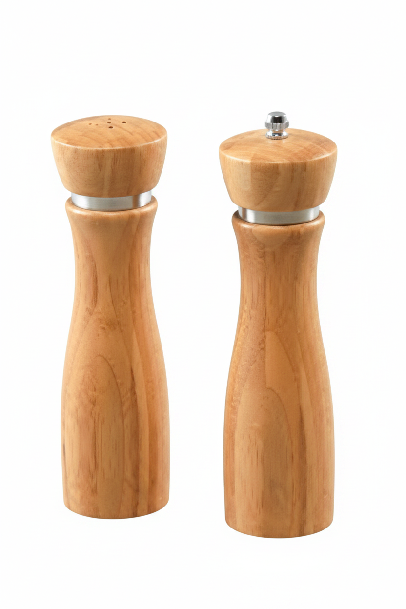 SĀLS/PIPARU MALĒJU KOMPL.H 21,5 CM, BAMBUSS/KERAMIKA