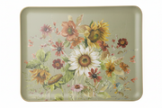 LATE SUMMER FLOWERS PAPLĀTE 36 x 28 x H 1,5 CM, KOKS