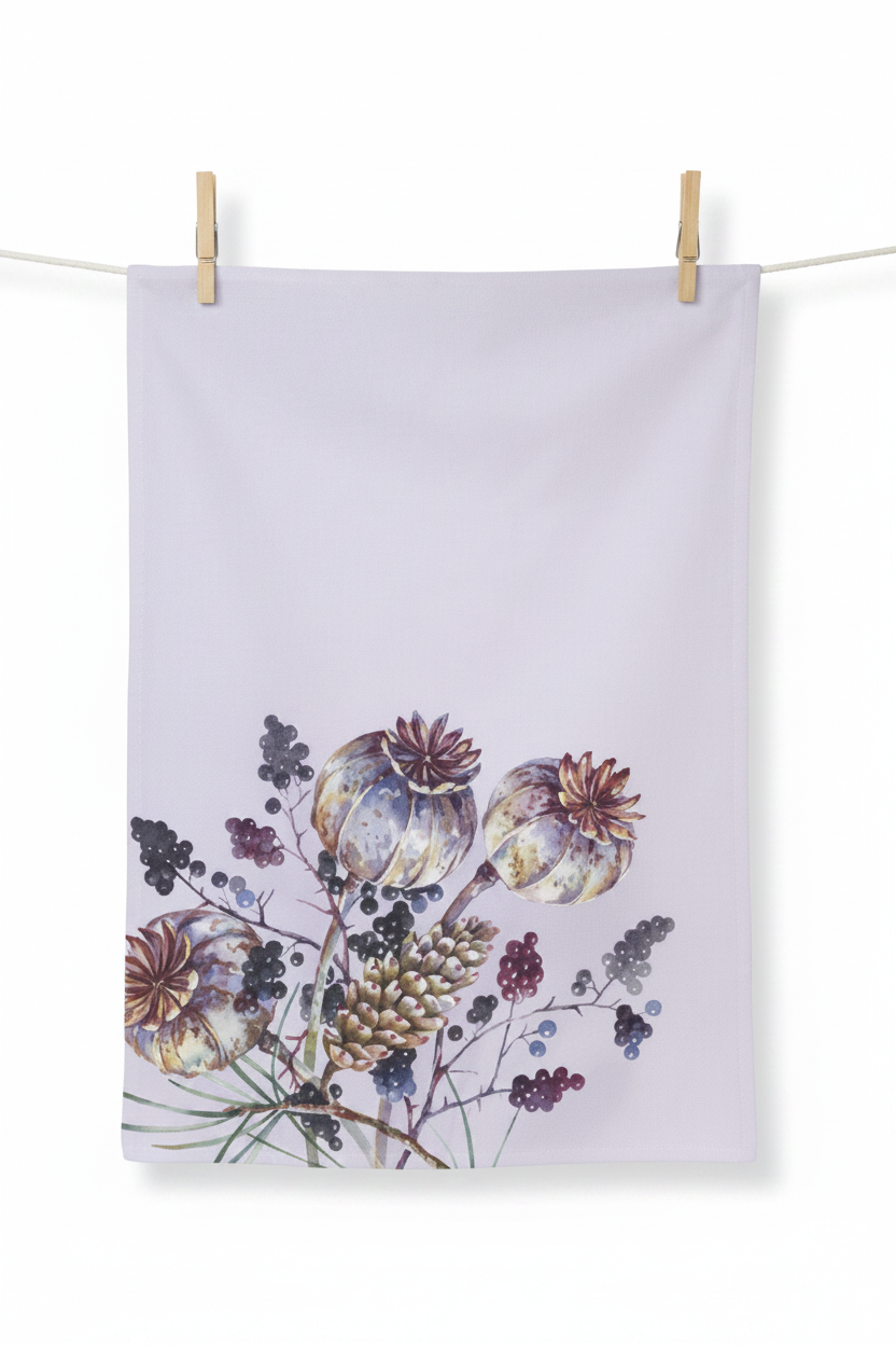 AMARA VIRTUVES DVIELIS 50x70CM, KOKVILNA, VIOLETA