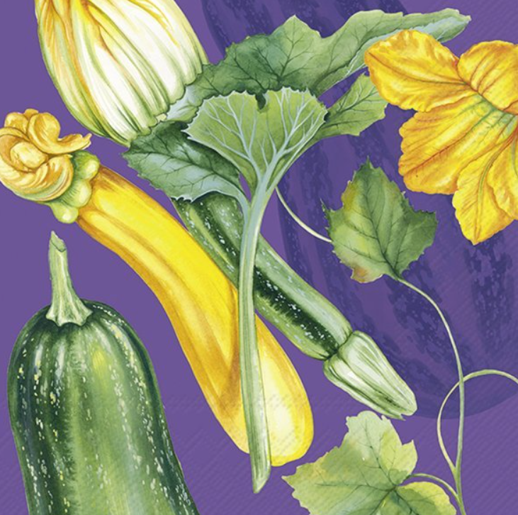 ZUCCHINI SALVETES 33 X33 CM 20GAB, PAPĪRS