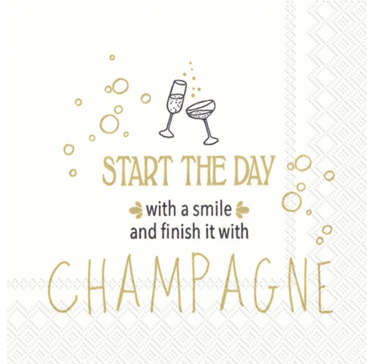 START THE DAY WITH A SMILE SALVETES 25X25 CM 20GAB, PAPĪRS