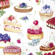 SOMETHING SWEET SALVETES 33 X33 CM 20GAB, PAPĪRS
