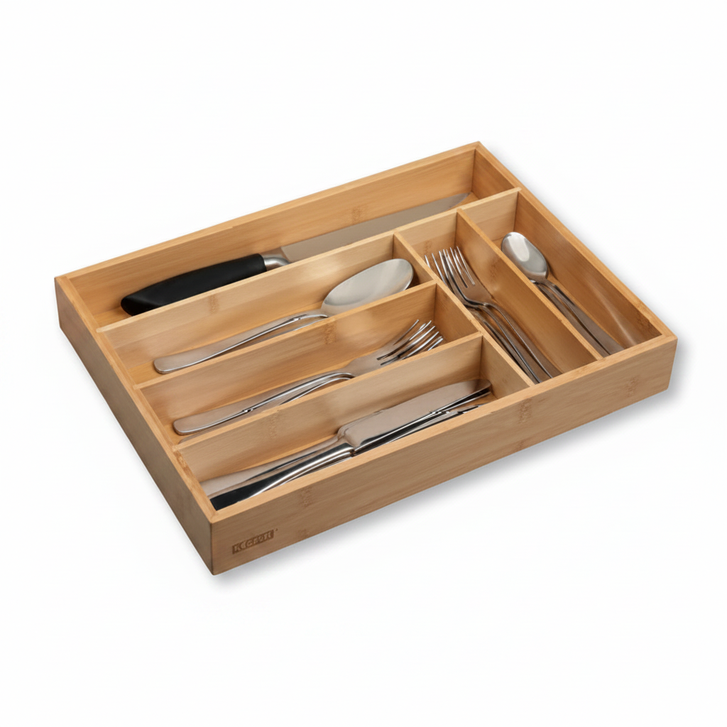 GALDA PIEDERUMU KASTE 35,5X25,5X5 CM, BAMBUSS, FSC