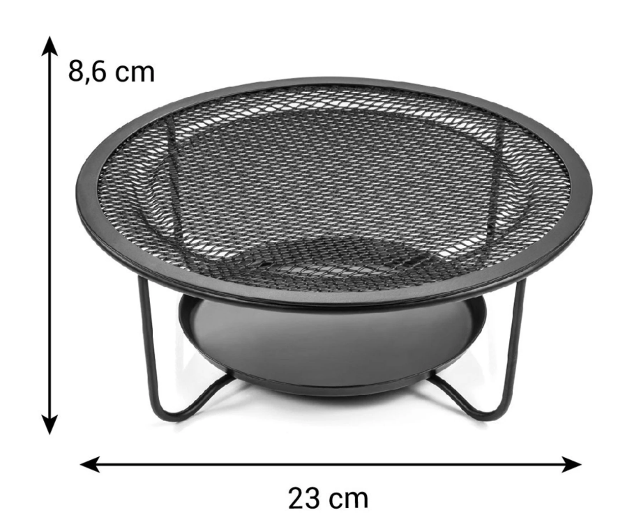 ONLINE ĒDIENA SILDĪTĀJS 23 CM, METĀLS