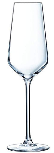 ULTIME ŠAMPANIEŠA GLĀZES 210ML K6, KRISTALĪNA