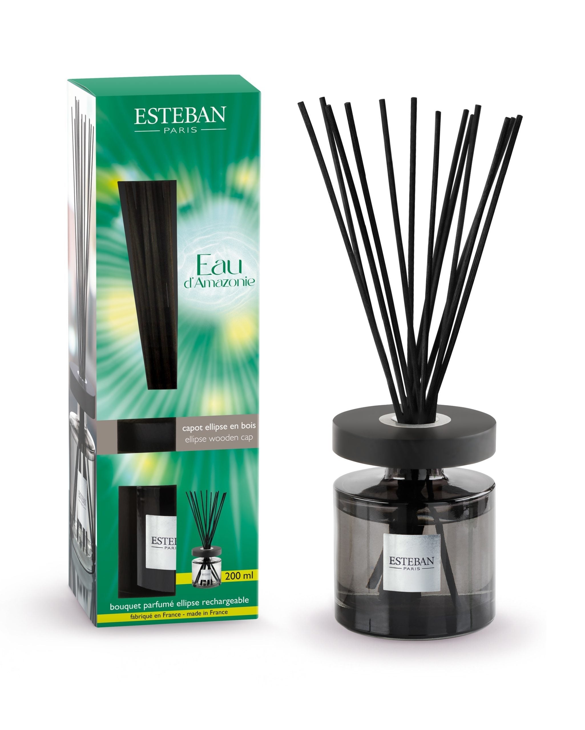 AU D'AMAZONIE ELLIPSE TELPU AROMATIZATORA KOMPL. 200ML, 16 KOCIŅI