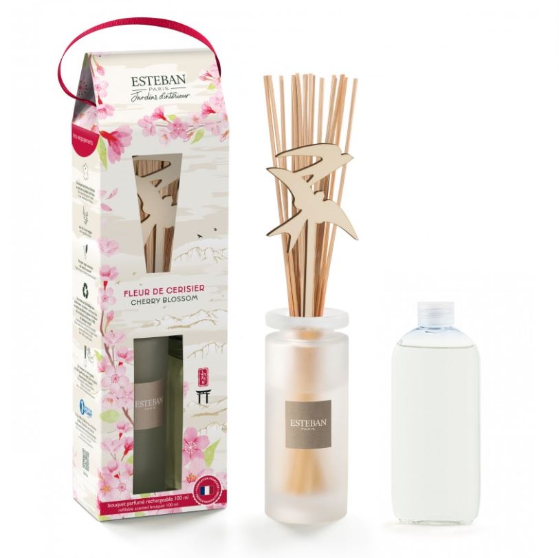 CHERRY BLOSSOM TELPU AROMATIZATORA KOMPL. 100ML, 16 KOCIŅI