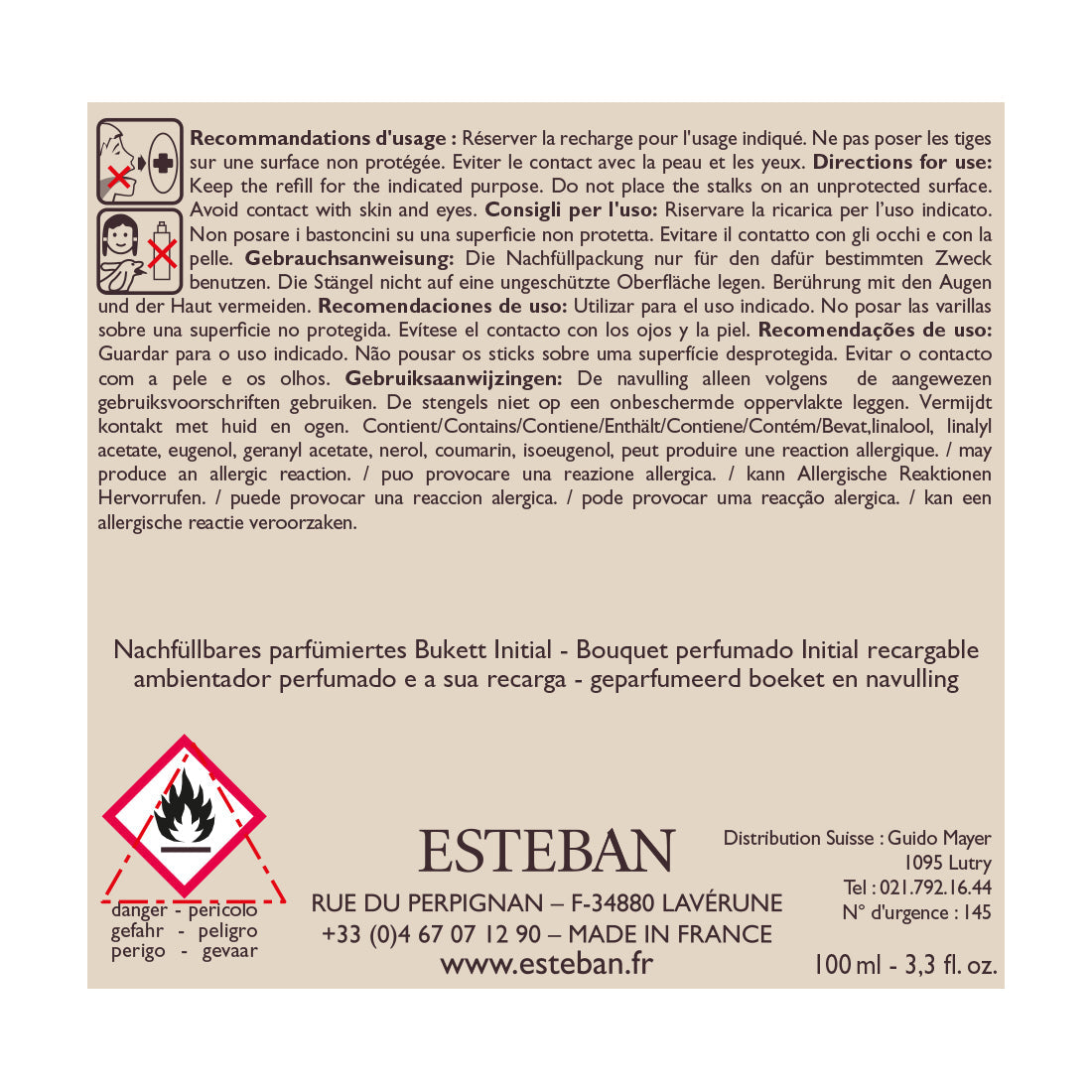 CEDRE INITIAL TELPU AROMATIZATORA KOMPL. 100ML, 16 KOCIŅI
