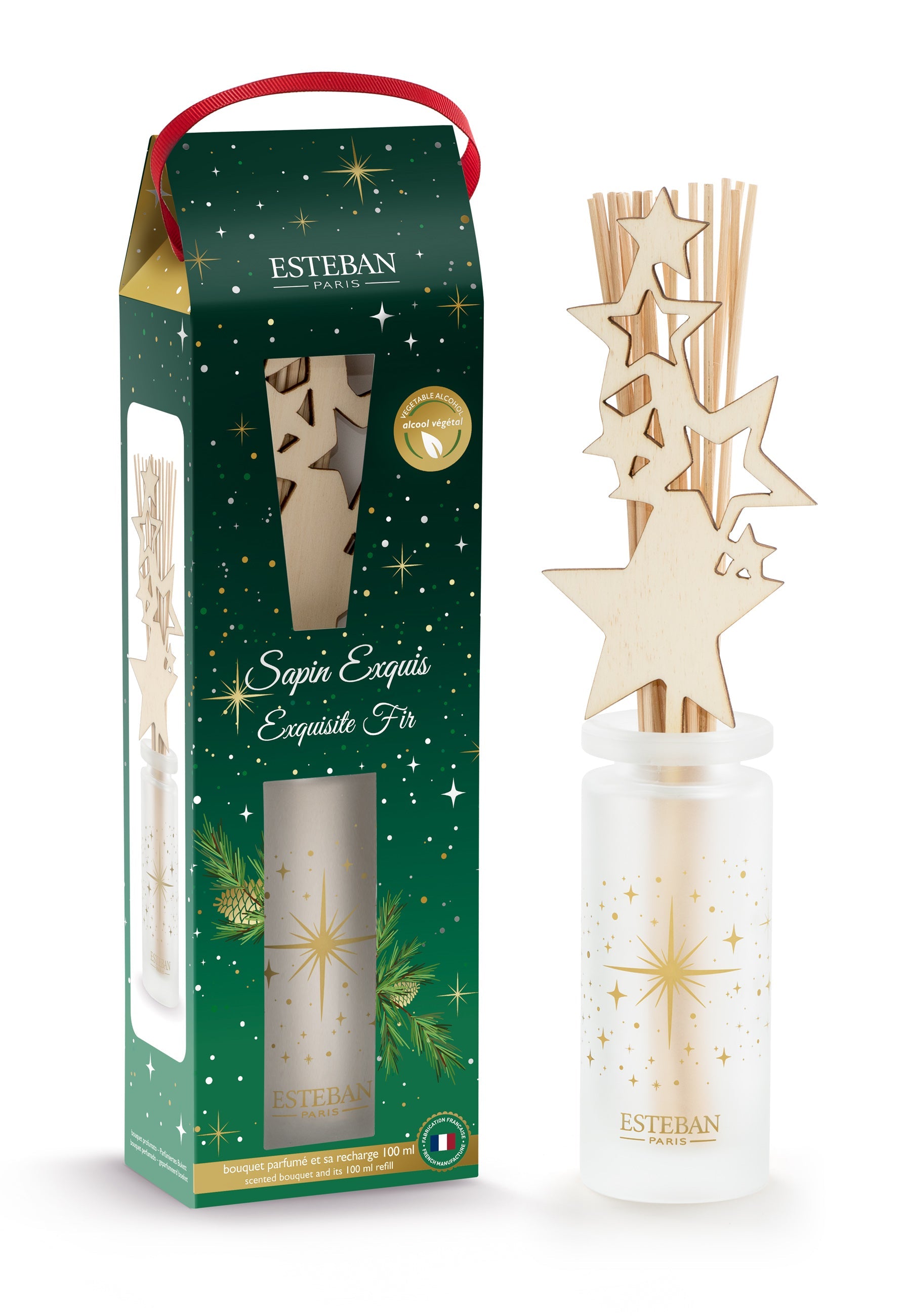 CHRISTMAS EDITION2024 EXQUISITE FIR TELPU AROMATIZATORA KOMPLEKTS 100ML, 16 KOCIŅI