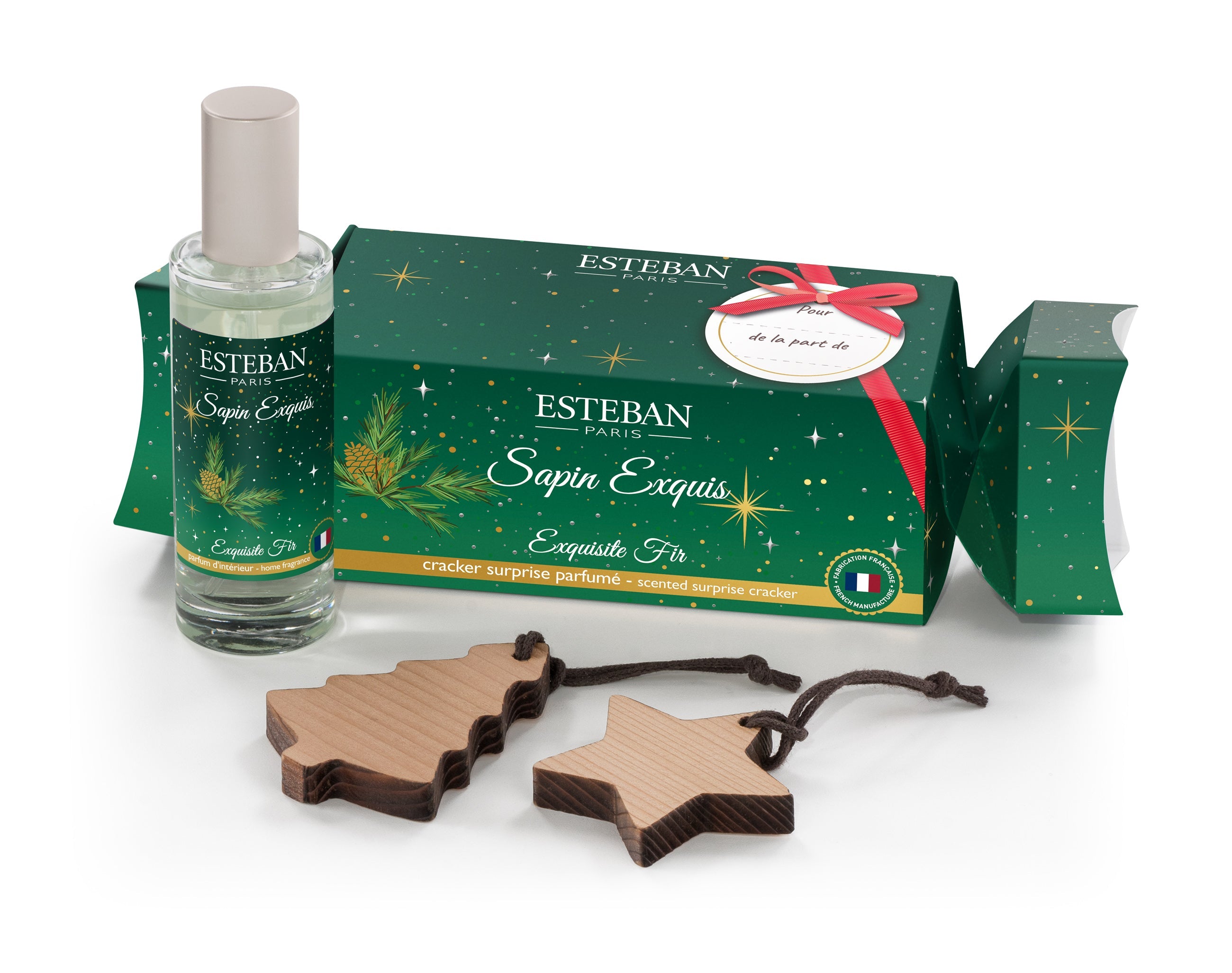 CHRISTMAS EDITION2024 EXQUISITE FIR TELPU AROMĀTS 30ML + PĀRSTEIGUMS, DĀVANAS KOMPL.
