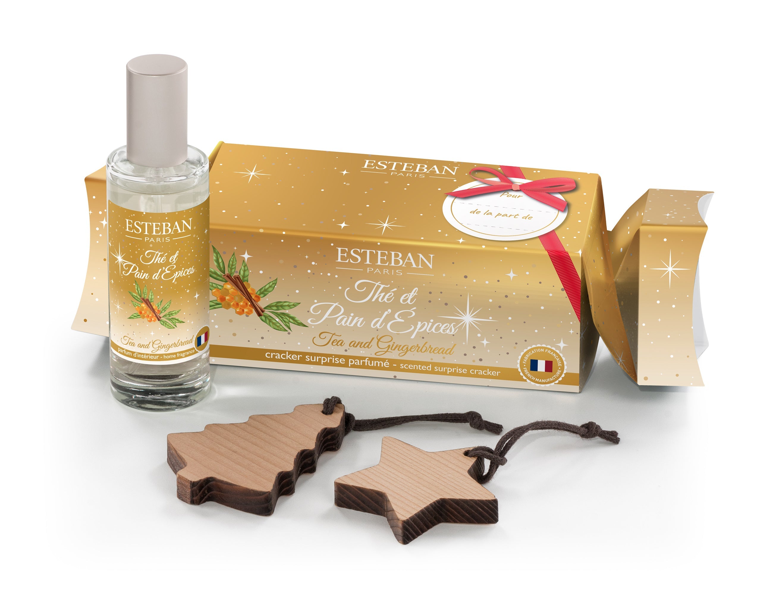 CHRISTMAS EDITION2024 TEA AND GINGERBREAD TELPU AROMĀTS 30ML + PĀRSTEIGUMS, DĀVANAS KOMPL.