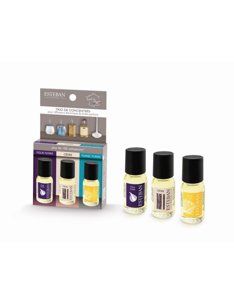 FIGUE NOIRE - CEDRE - YLANG YLANG AROMATIZĒTA EĻĻU KOMPL. 3GAB.X15ML