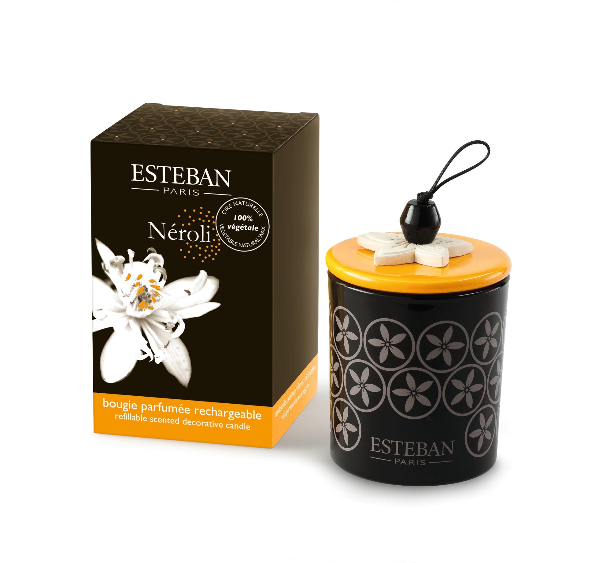 NEROLI DECORATIVE AROMATIZĒTA SVECE 180G