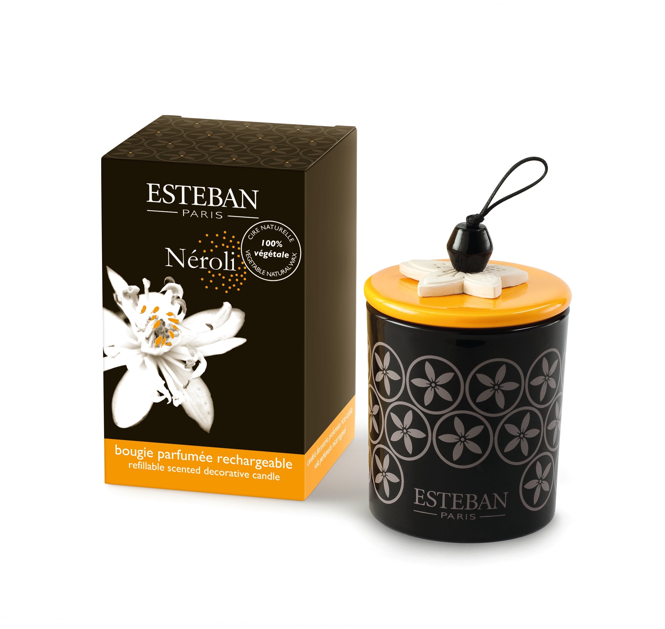 NEROLI DECORATIVE AROMATIZĒTA SVECE 180G