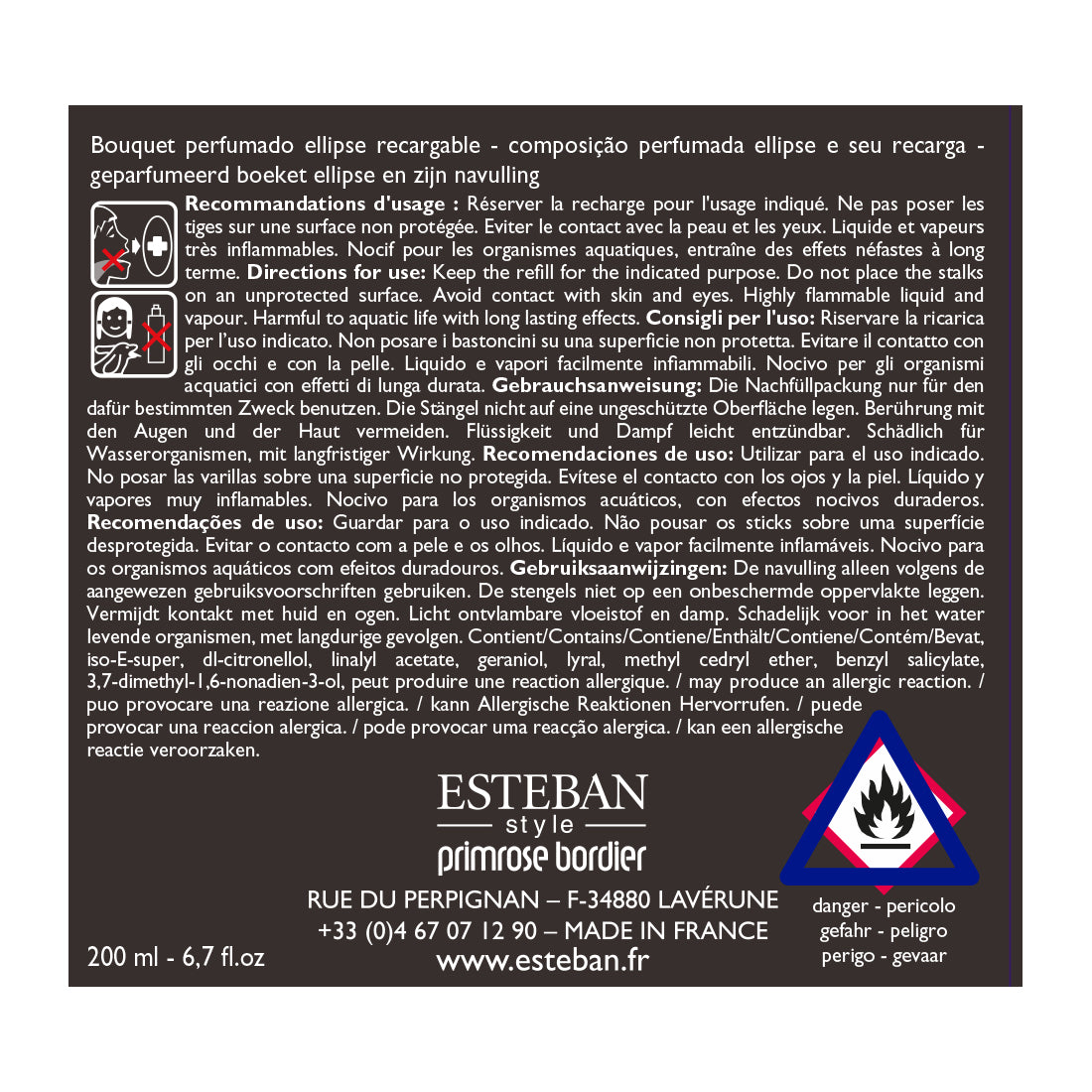 NEROLI ELLPISE TELPU ARIMATIZATORA KOMPL. 200ML, 16 KOCIŅI