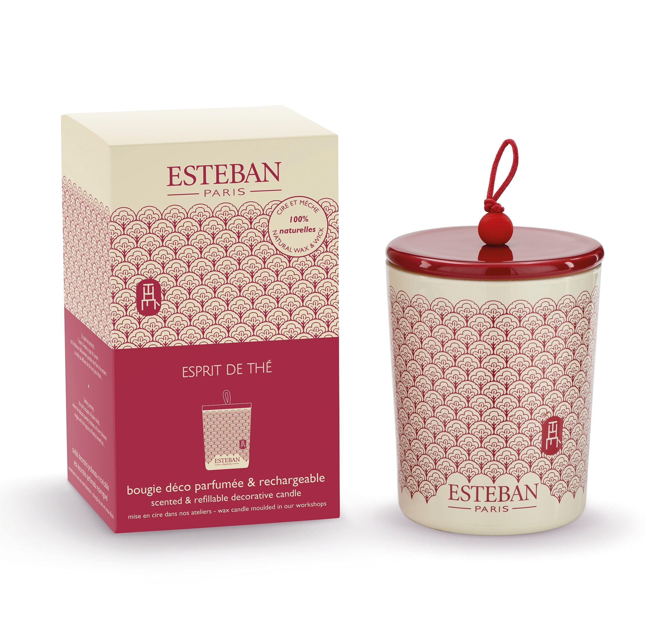 SPRIT DE THÉ DECRATIVE AROMATIZĒTA SVECE 180G