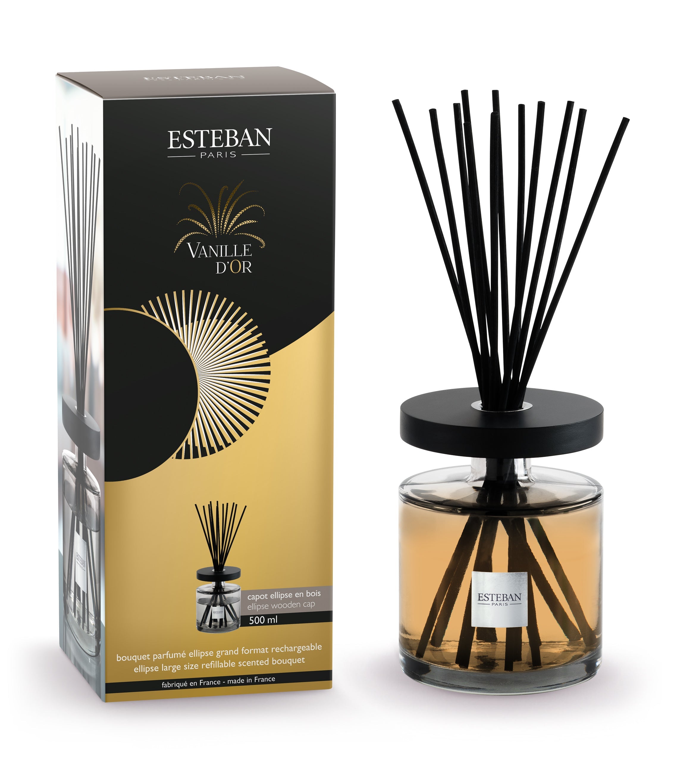 VANILLE D'OR ELLPISE TELPU ARIMATIZATORA KOMPL. 500ML, 16 KOCIŅI