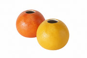 ORANGE VĀZE 2 KRĀSAS, H9,4 CM, KERAMIKA