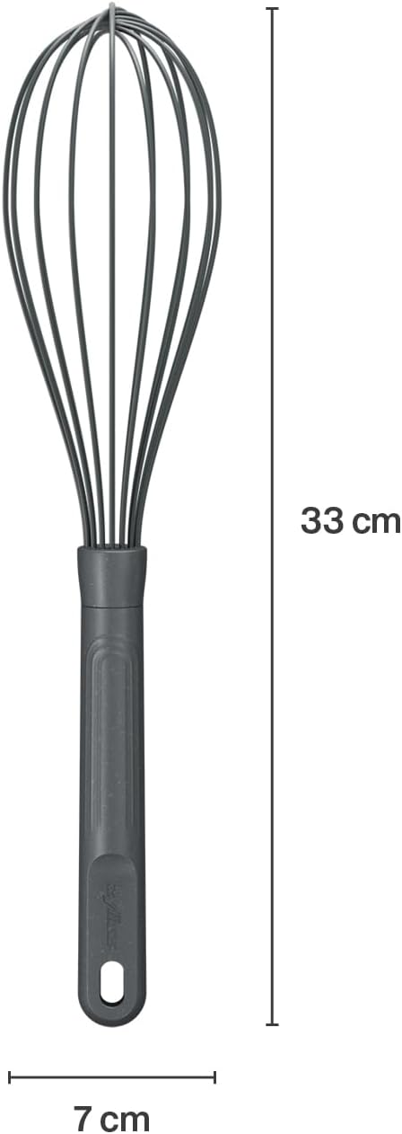 YLISS PUTOTĀJS 33CM, TUMŠI PELĒKA, PĀRSTR. SALMU PLASTM., NEILONS, NER.TĒR., SILIKONS