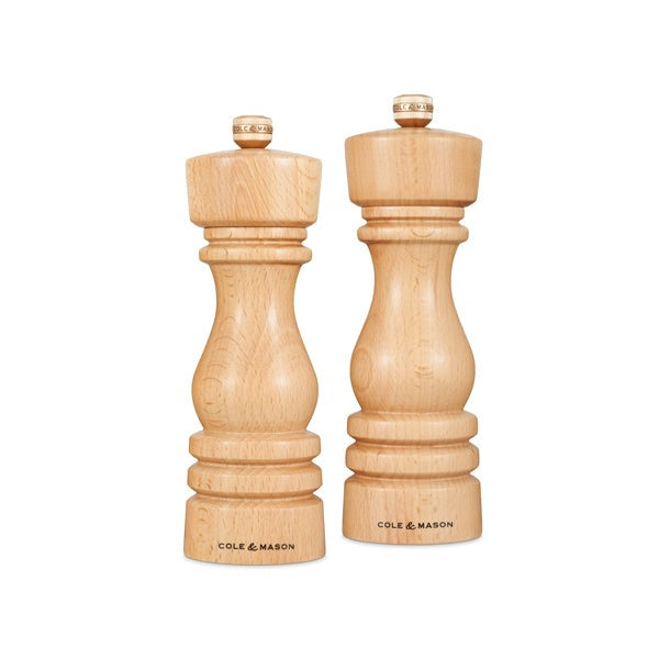 LONDON PIPARU/SĀLS MALĒJU KOMPL.2GAB.,18CM, DABĪGS DIŽSKĀBARDIS