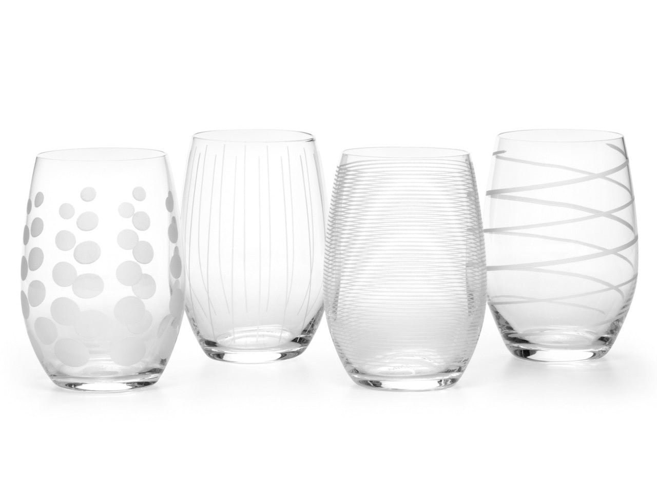 MIKASA CHEERS VĪNA GLĀZES 480ML KOMPL. 4GAB, BEZ KĀJIŅAS, KRISTĀLS