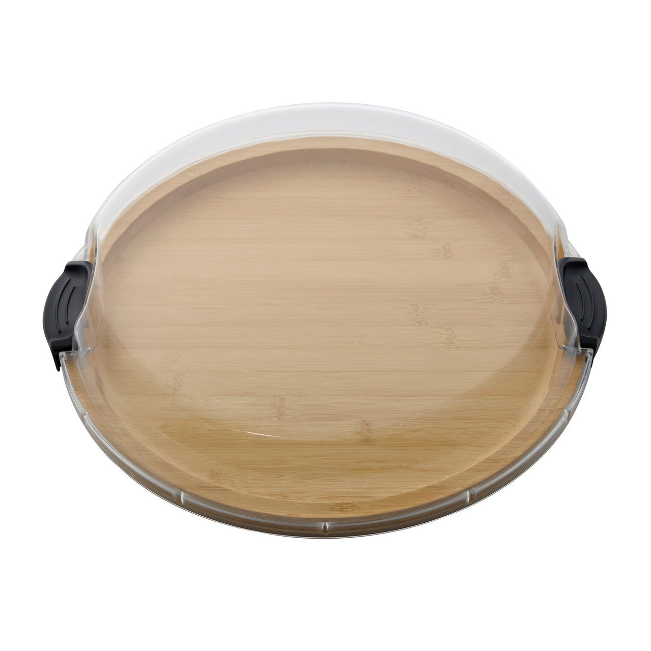 FARBERWARE UZKODU SERVĒŠANAS PLATE 35.5CM, AR VĀKU, BAMBUSS/PVC