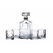 BARCRAFT VISKIJA GLĀŽU KOMPLEKTS AR KARAFI 900ML/200ML, DĀVANU KASTĒ