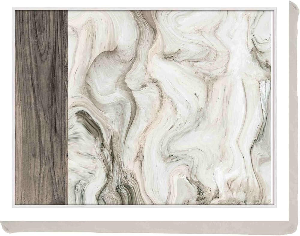 MARBLE WOOD PAPLĀTE-SPILVENS 43.8X33.8CM