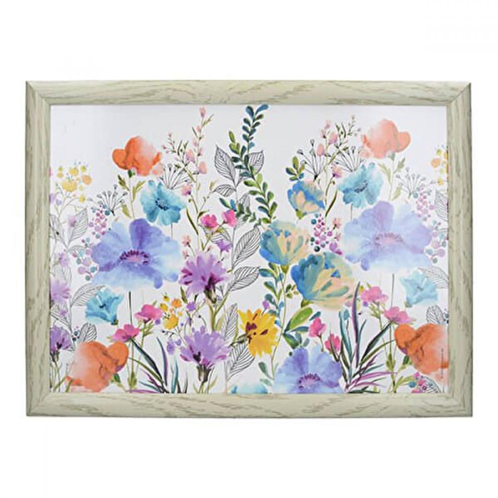 MEADOW FLORAL PAPLĀTE-SPILVENS 43.5x32.5CM