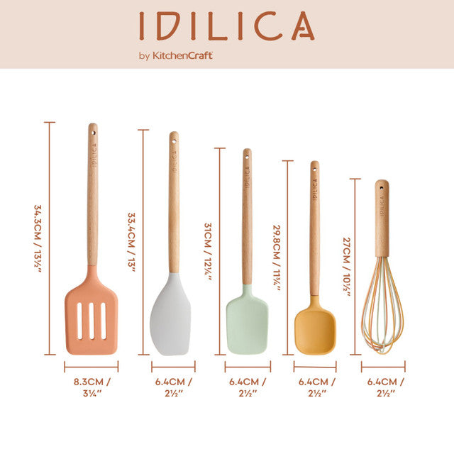 IDILICA VIRTUVES PIEDERUMI KOMPL.5GAB, 27-34CM, DIŽSKĀBARDIS/SILIKONS