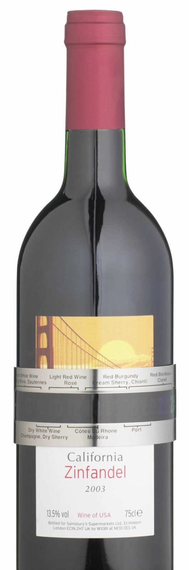 BARCRAFT TERMOMETRS VĪNA PUDELEI 6.2X6.5X3.8CM, N/T