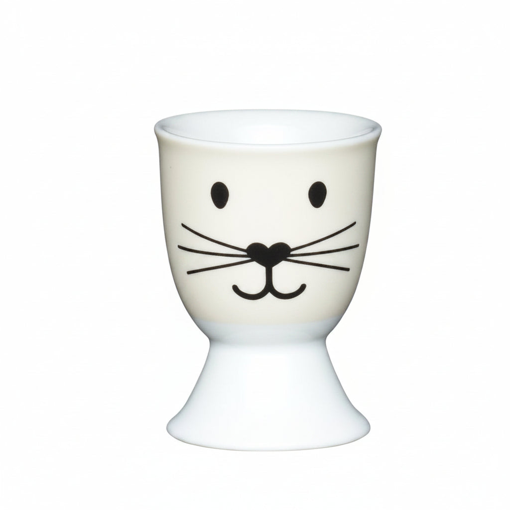 KITCHENCRAFT CAT FACE OLU TRAUKS 8CM, PORCELĀNS