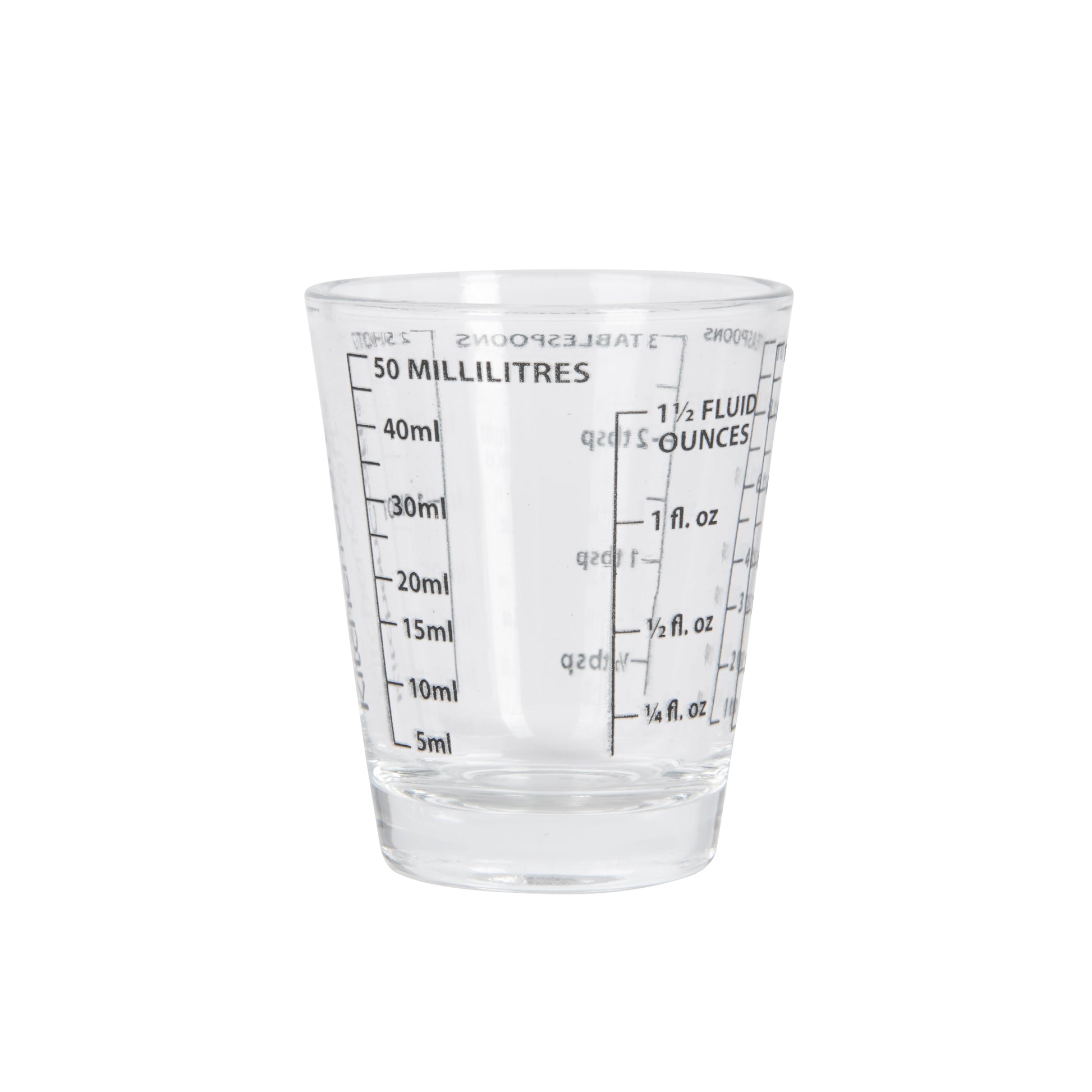 KITCHENCRAFT MINI MĒRGLĀZE 50ML, STIKLS