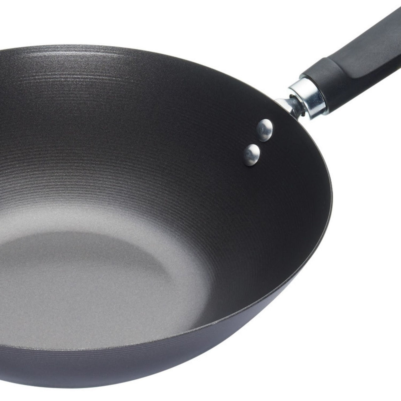 KITCHENCRAFT WOK PANNA 26.5CM, MELNA, TĒRAUDS