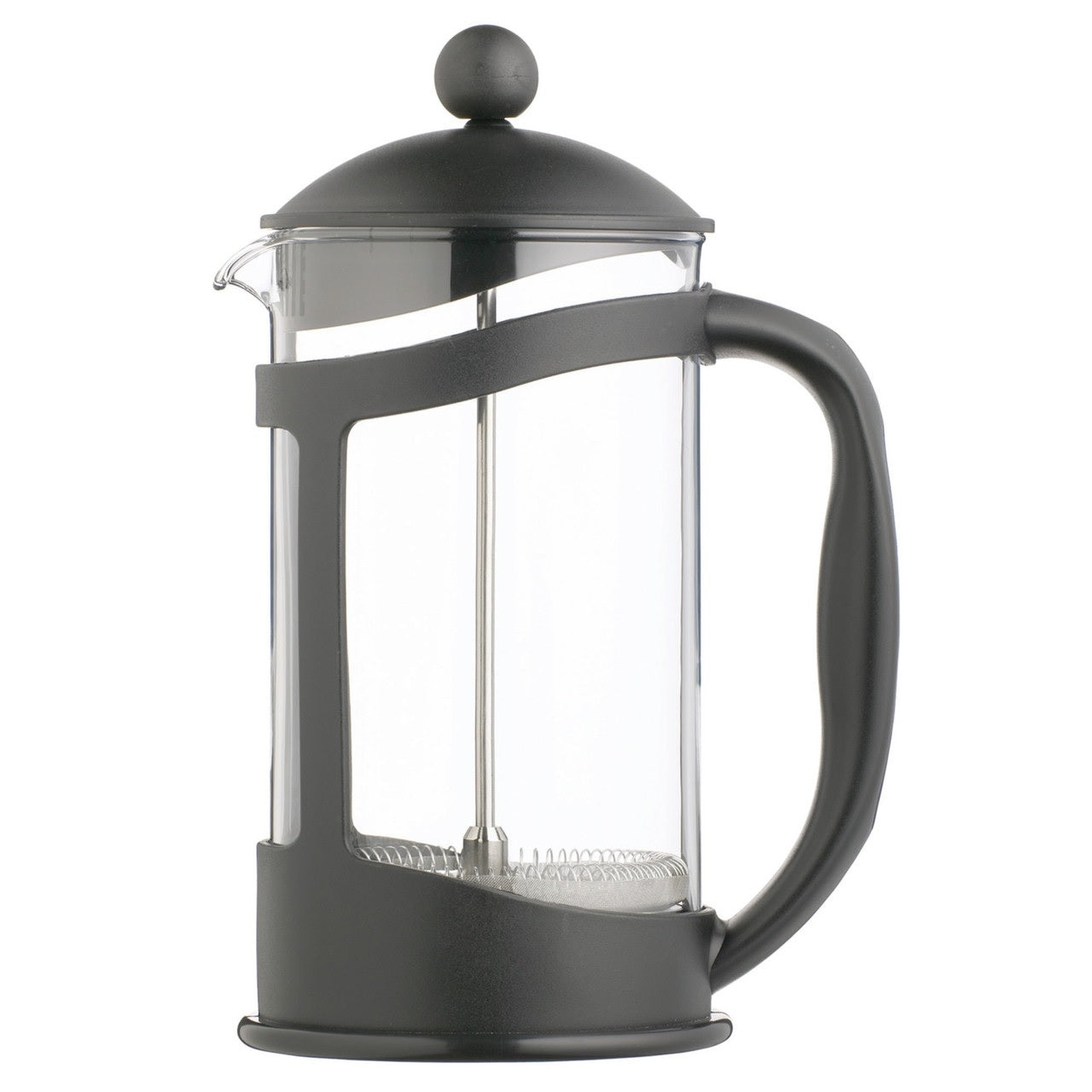 LA CAFETIÈRE KAFIJAS PRESE 1L, 8 TASES, MELNA, PLASTMASA