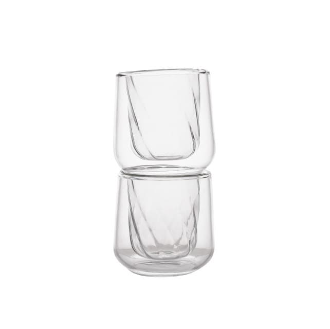 LA CAFETIÈRE DUBULTSIENU GLĀZES 135ML, KOMPL. 2GAB, STIKLS