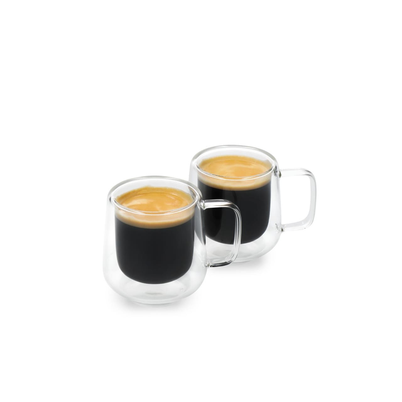 LA CAFETIÈRE DUBULTSIENU ESPRESSO KRŪZES 100ML, KOMPL. 2GAB, STIKLS