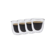LA CAFETIÈRE DUBULTSIENU ESPRESSO GLĀZES 113ML, KOMPL. 4GAB, STIKLS