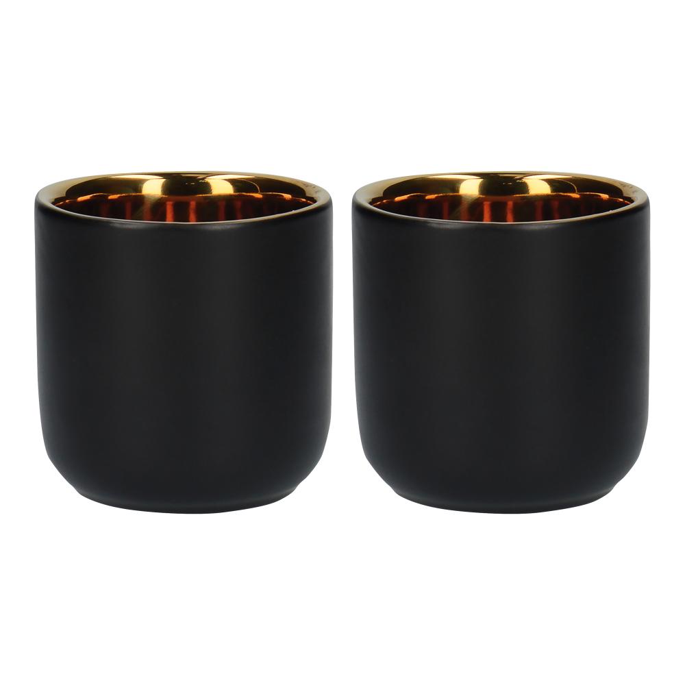LA CAFETIÈRE MELNAS DUBULTSIENU ESPRESSO TASES 70ML 2GAB., KERAMIKA
