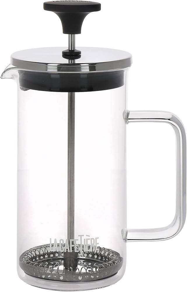 LA CAFETIERE KAFIJAS PRESE 3 TASES, STIKLS