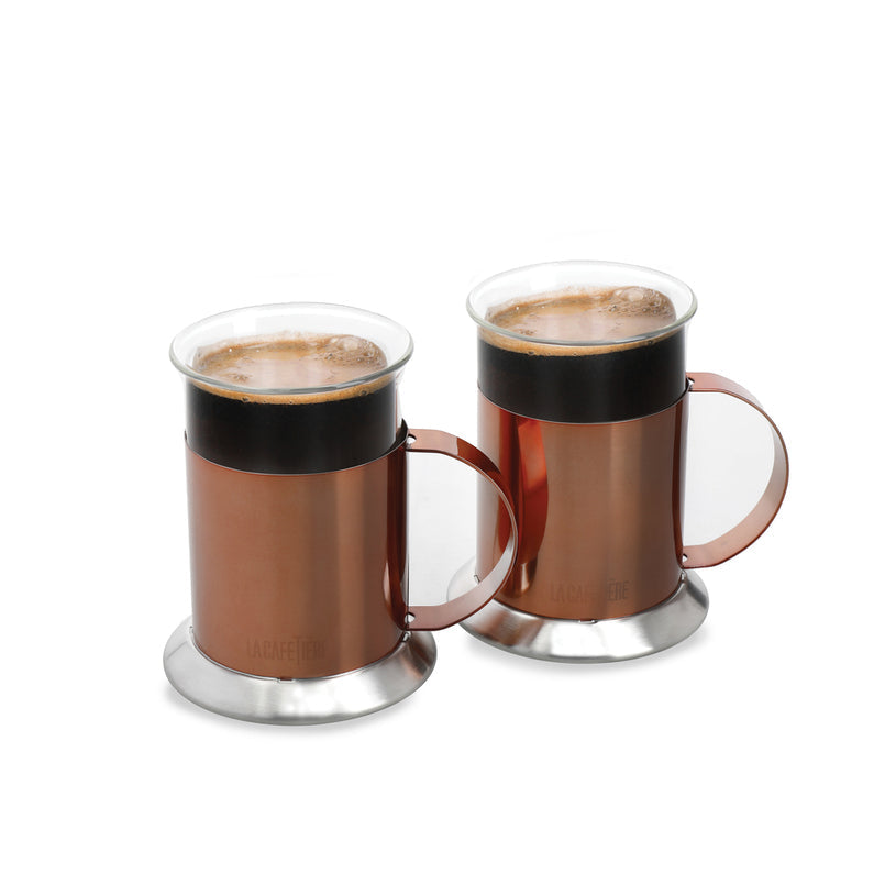 LA CAFETIERE KAFIJAS KRŪZES 300ML 2 GAB., TĒRAUDS/STIKLS