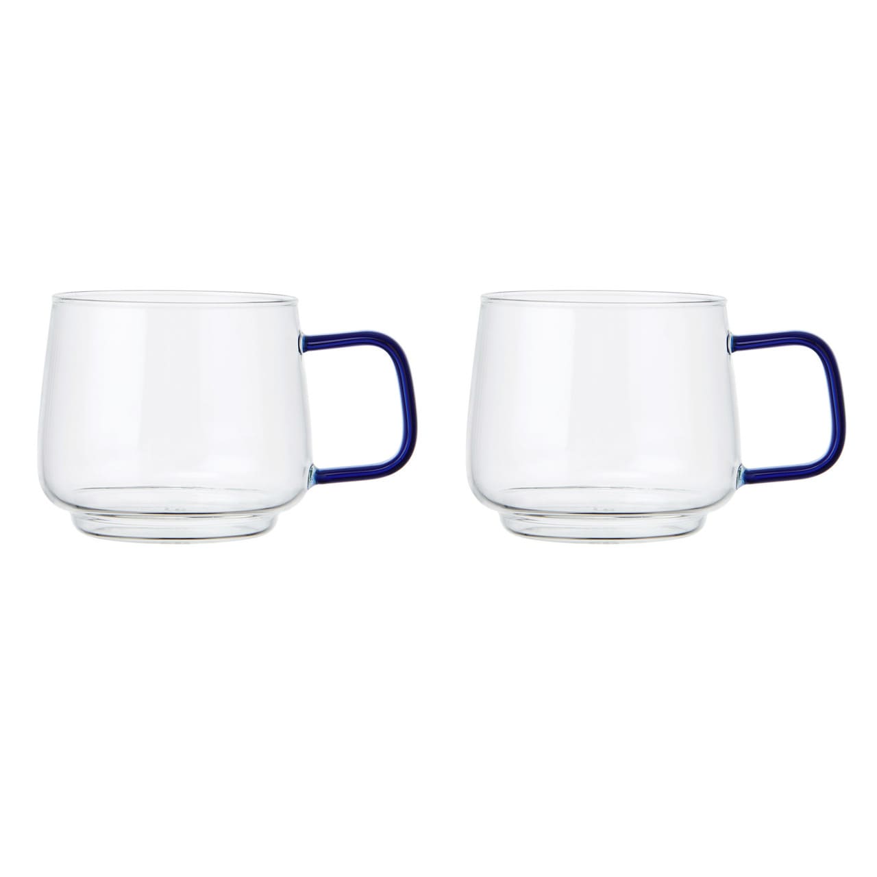 LA CAFETIÈRE KRŪZES 275ML, KOMPL.2GAB, STIKLS, AR ZILIEM ROKTURIEM