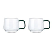 LA CAFETIÈRE KRŪZES 275ML, KOMPL.2GAB, STIKLS, AR ZAĻIEM ROKTURIEM
