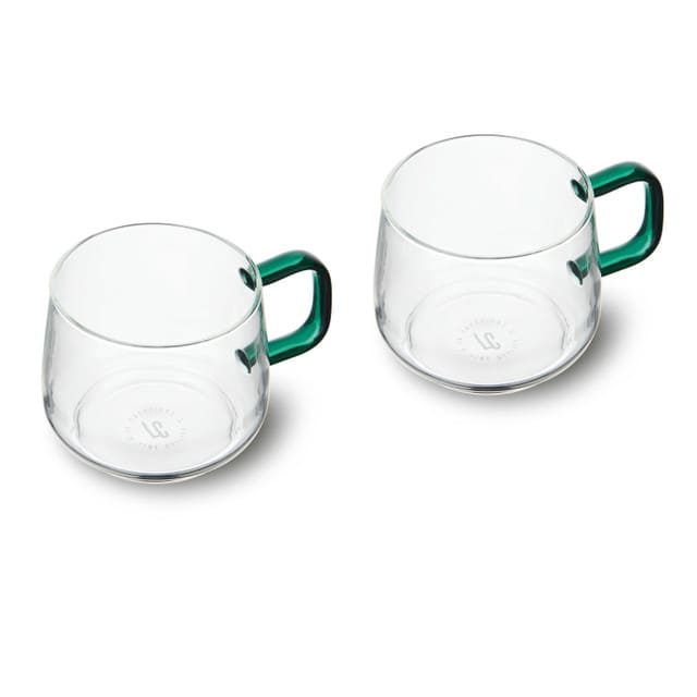 LA CAFETIÈRE KRŪZES 275ML, KOMPL.2GAB, STIKLS, AR ZAĻIEM ROKTURIEM