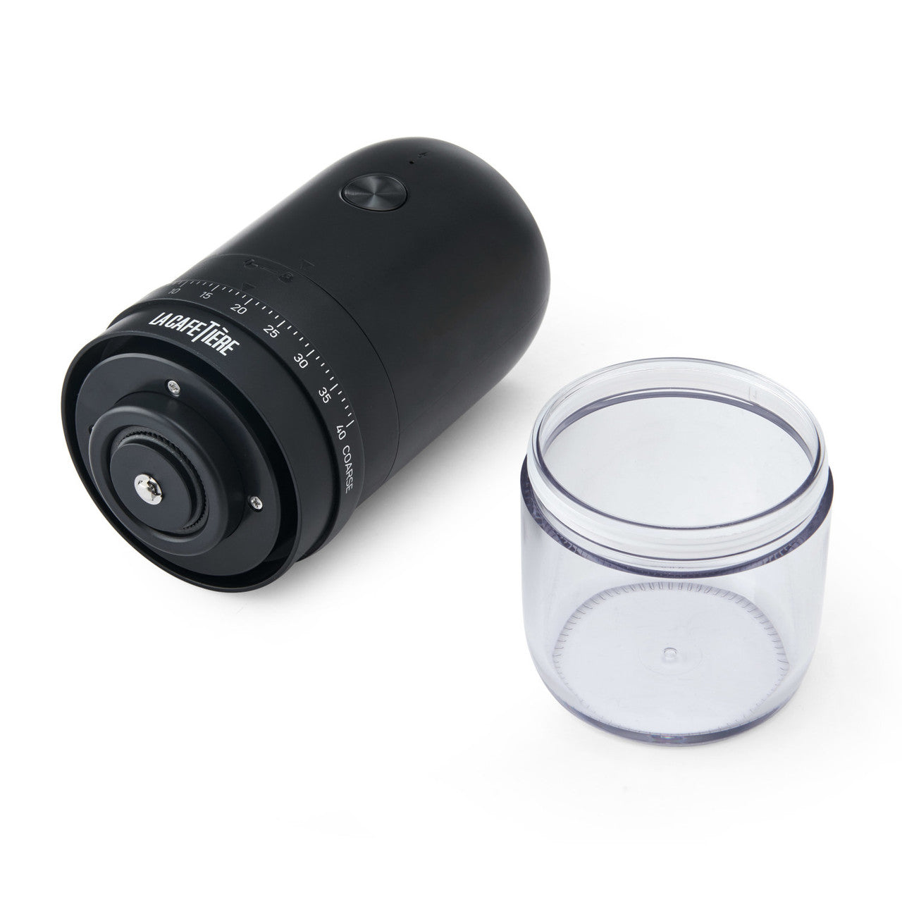 LA CAFETIÈRE ELEKTRISKAS KAFIJAS DZIRNAVIŅAS 200ML, MELNA, PLASTM., KERAM.DZIRN.